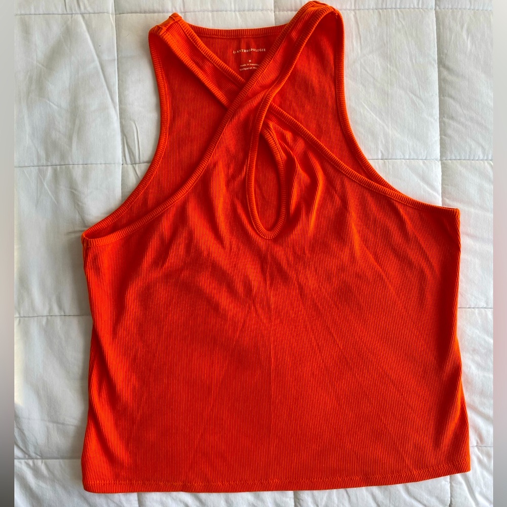 Anthropologie cross cross top